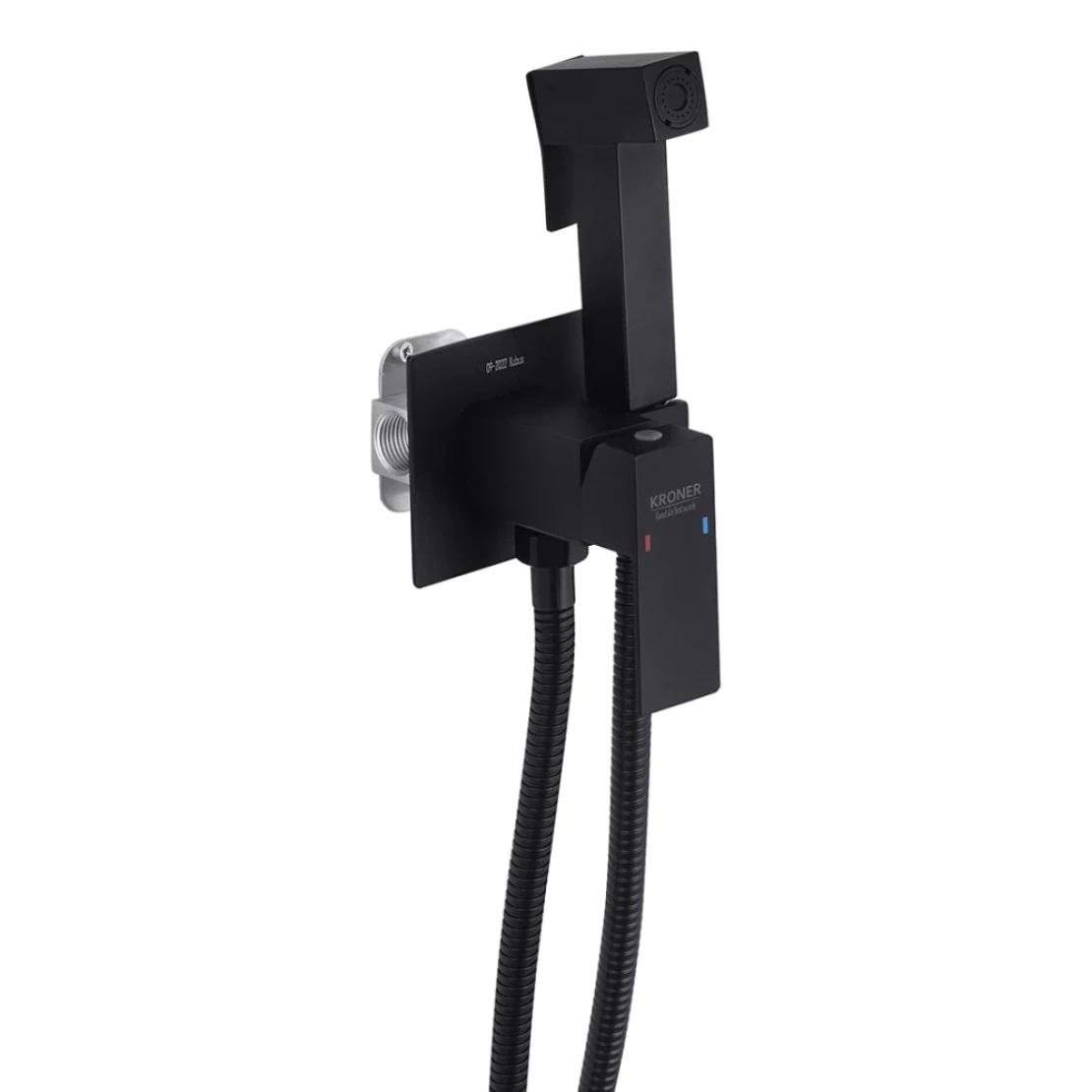 Душевая система Kroner-SCH063/кран для раковины Kroner-SCH010 и смеситель с гигиеническим душем Kroner Kubus-SCH053 - фото 14 Душевая система Kroner-SCH063/кран для раковины Kroner-SCH010 и смеситель с гигиеническим душем Kroner Kubus-SCH053 - фото 14