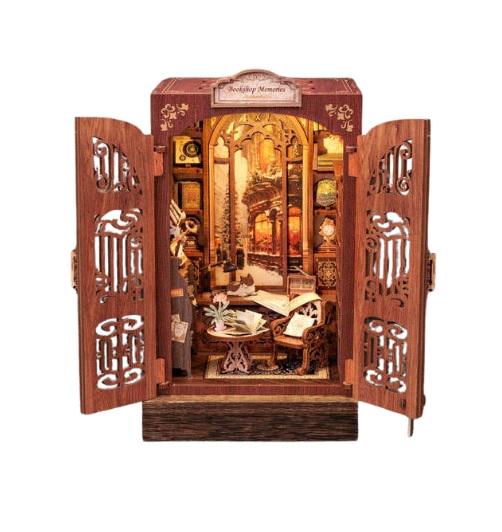 Конструктор Book Nook DIY SD-01 Bookshop Memories Воспоминания о книжном магазине (1028)