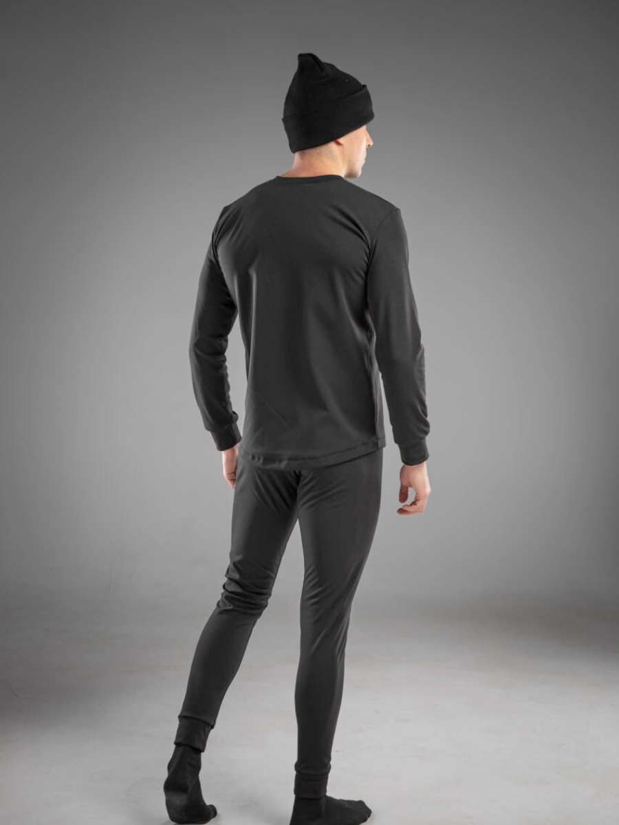 Термобелье мужское на микрофлисе термолонгсливы/термокальсоны М Черный (8199445288) - фото 7 Термобелье мужское на микрофлисе термолонгсливы/термокальсоны М Черный (8199445288) - фото 7