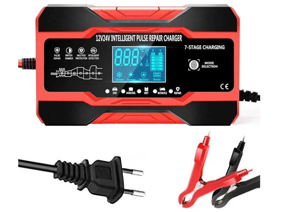 Зарядний пристрій автоматичний 12в 10А/24В 5А (13309829)