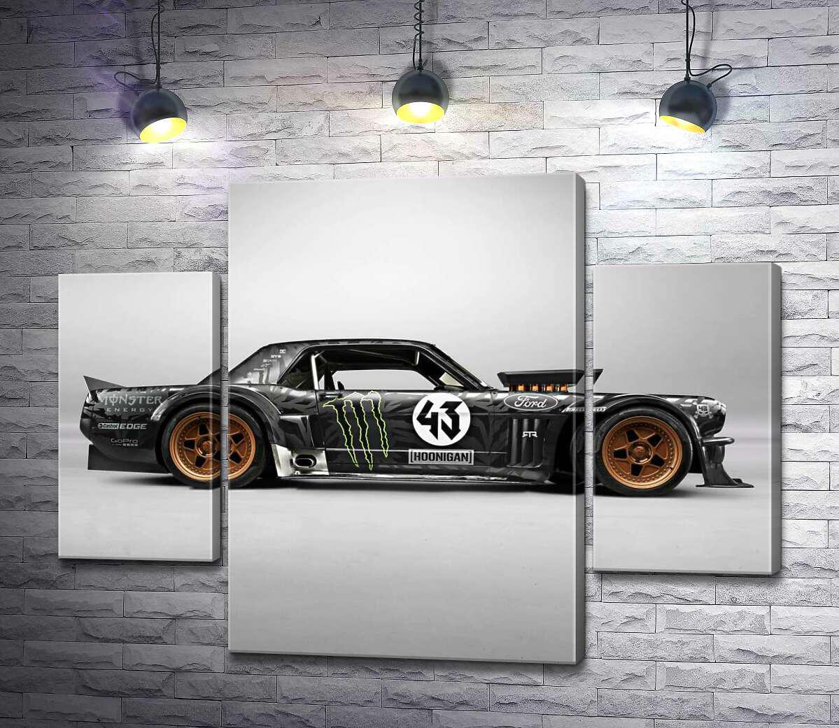 ᐉ Модульная картина ArtPoster Тюнингованный автомобиль Ford Mustang ...