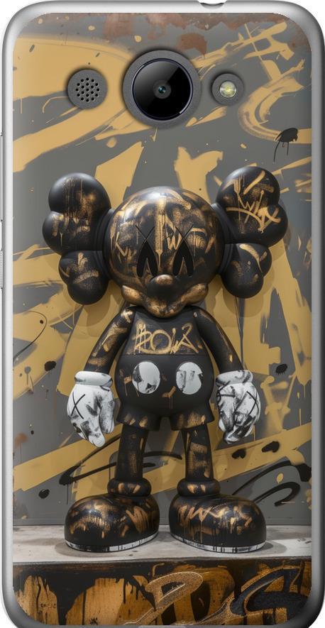 Чехол на Huawei Y3 2017 Bronze kaws (6097u-991-42517) Чехол на Huawei Y3 2017 Bronze kaws (6097u-991-42517)