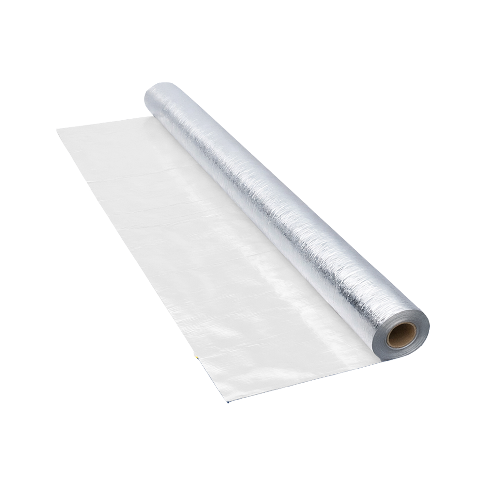 Пароізоляційна плівка Masterfol Sd100 Alu 70 г/м² 75 м² рулон з алюмінієвим шаром для даху та стін (33550167)