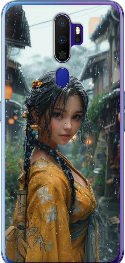 Чехол на Oppo A5 2020 Anime-girl (6133t-1888-42517)