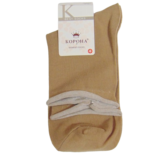 Носки медицинские без резинки Корона 2345 р. 37-42 Бежевый (2330342292) Носки медицинские без резинки Корона 2345 р. 37-42 Бежевый (2330342292)