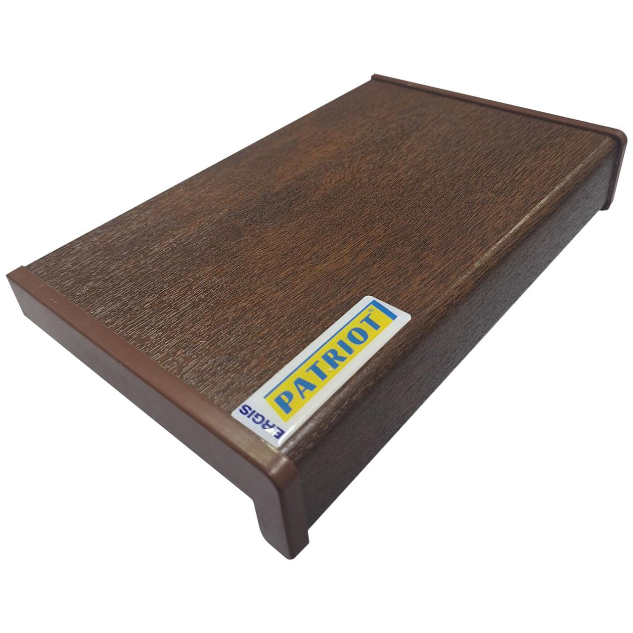 Подоконник Patriot ПВХ 200х1400 мм Орех Подоконник Patriot ПВХ 200х1400 мм Орех