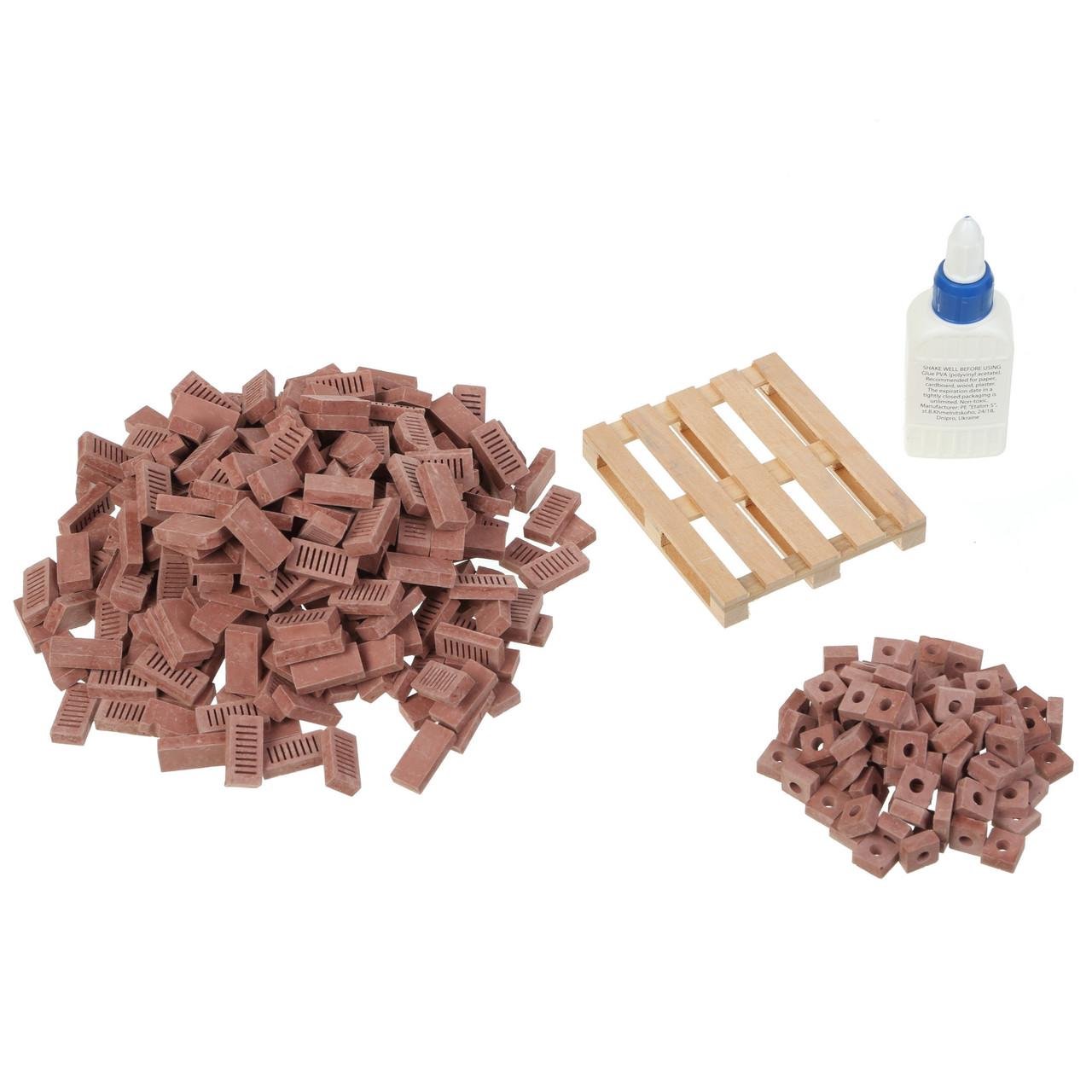 Набір міні цеглинок для керамічного конструктора SET 5 Набір міні цеглинок для керамічного конструктора SET 5