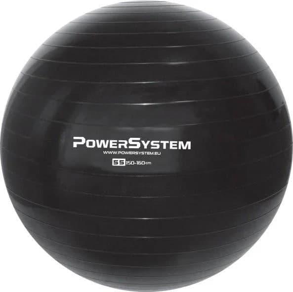 М'яч для фітнесу і гімнастики Power System PS-4011 55 см Black