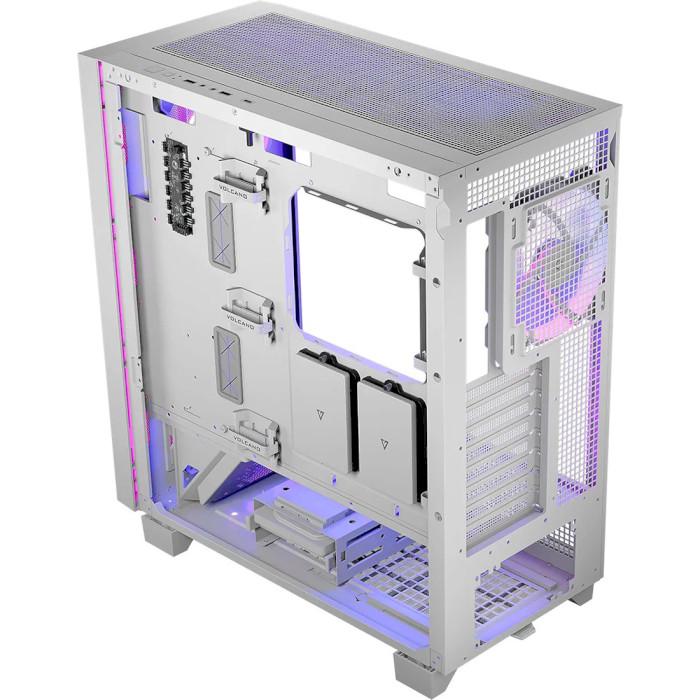 Корпус для комп'ютера Modecom VOLCANO PERUN APEX ARGB 4x140 мм USB 3.0x2/TYPE-C White (AT-PERUN-4F-ARGB-20-00000) - фото 7