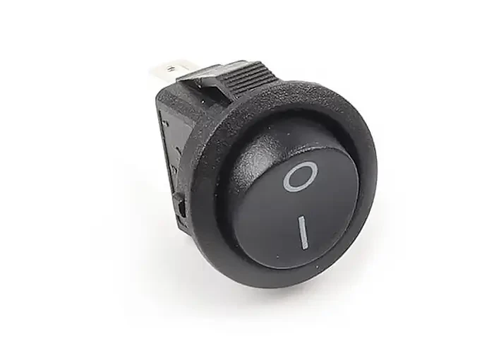 Переключатель выключатель питания KCD1-105 KCD1-2 250V 3A Черный