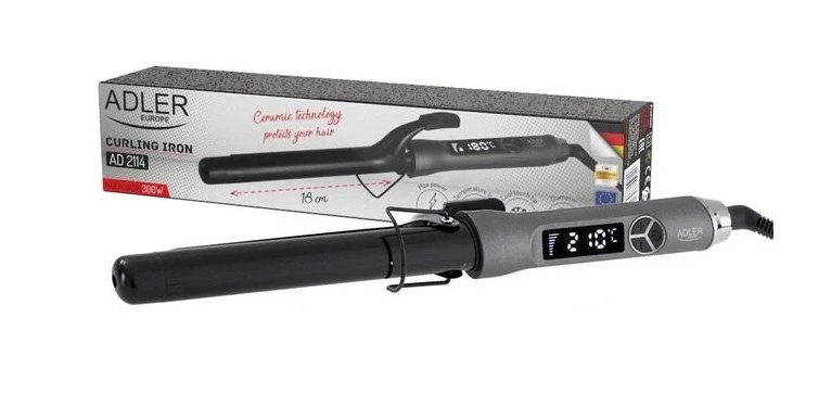 Плойка для локонів Adler AD 2114 25 мм Gray