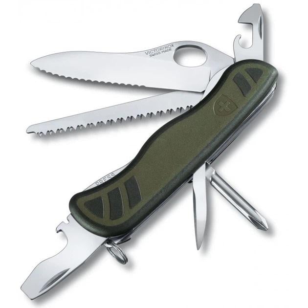 Ніж складаний Victorinox Swiss Soldier Knife One Hand Vx08461.MWCH Ніж складаний Victorinox Swiss Soldier Knife One Hand Vx08461.MWCH