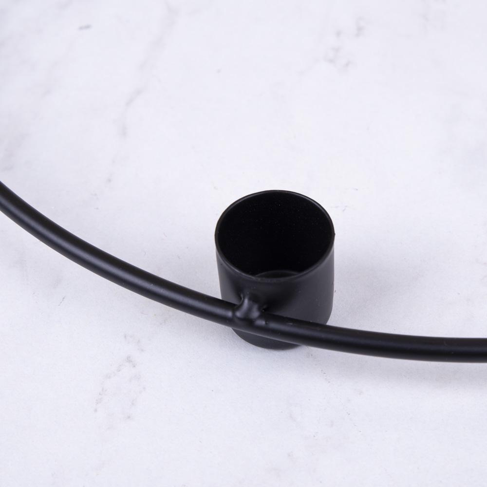 Металевий підсвічник-каркас на 4 свічки 30 см (8343) - фото 2