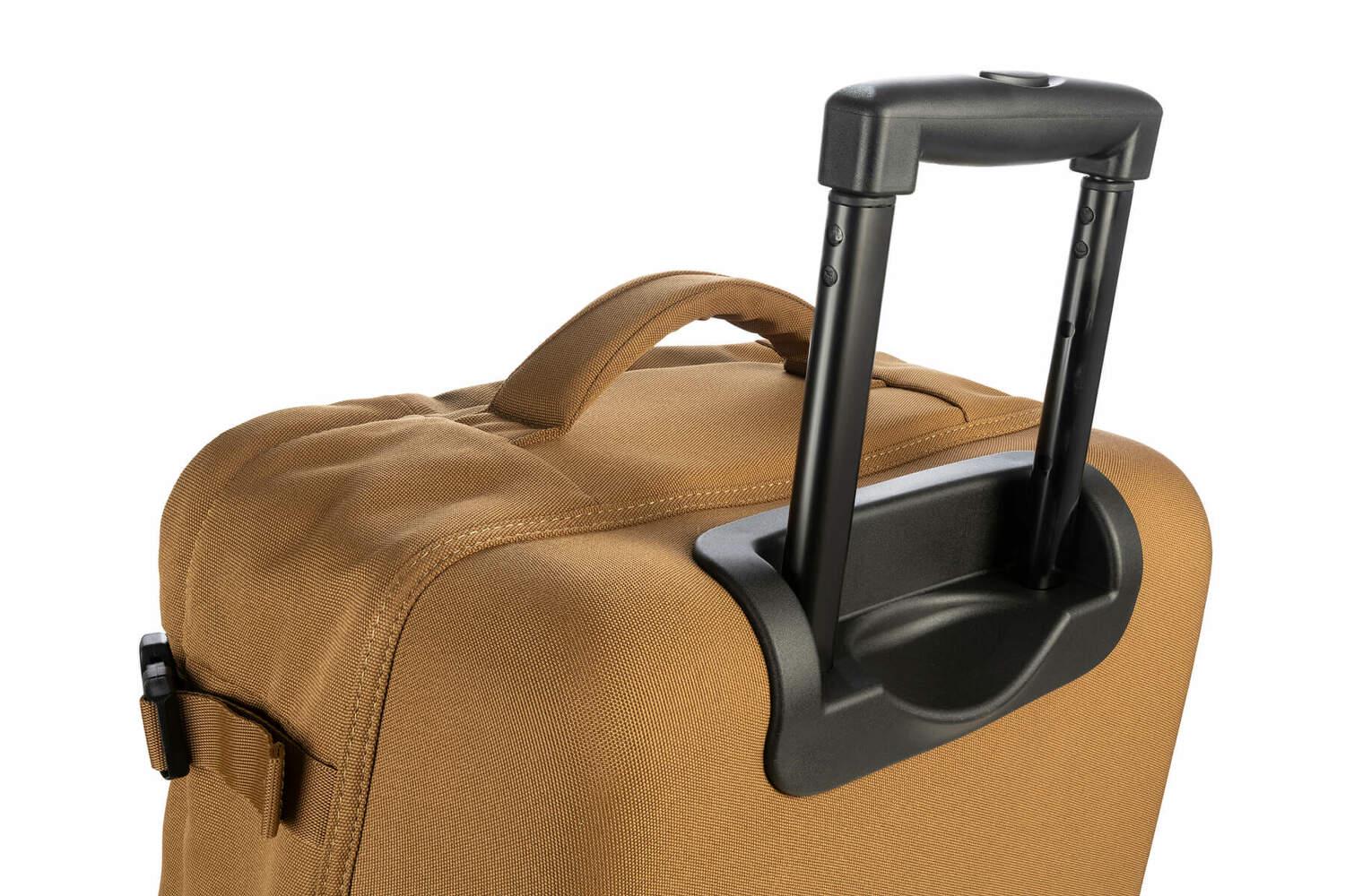 Сумка на колесах Tucano Tugo S Trolley полиэстер коричневая телескопическая ручка 34 л (636001) - фото 6 Сумка на колесах Tucano Tugo S Trolley полиэстер коричневая телескопическая ручка 34 л (636001) - фото 6