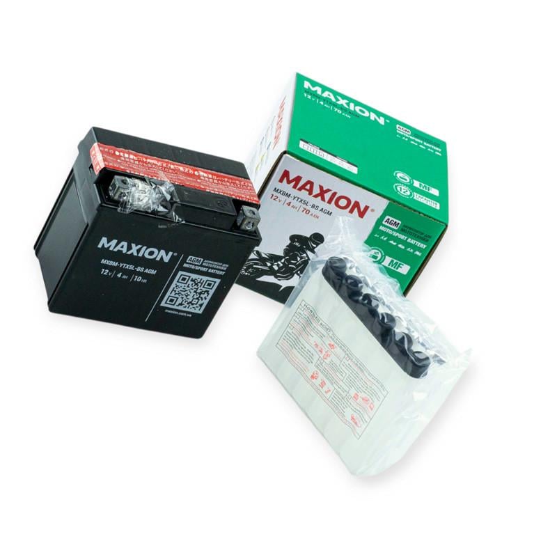 Аккумулятор 12V4A Aktiv ЯВА високий заливний MAXION з електролітом (2684426579)