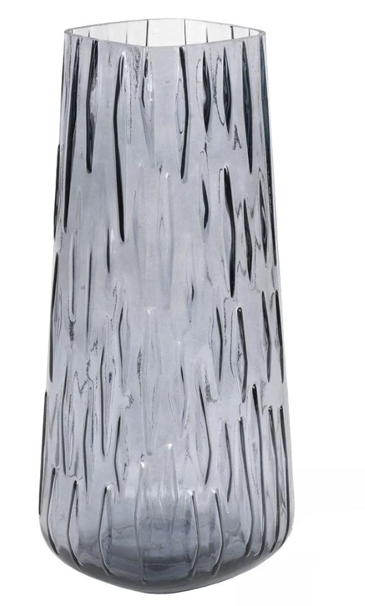 Ваза стеклянная 12х27 см (R35297)