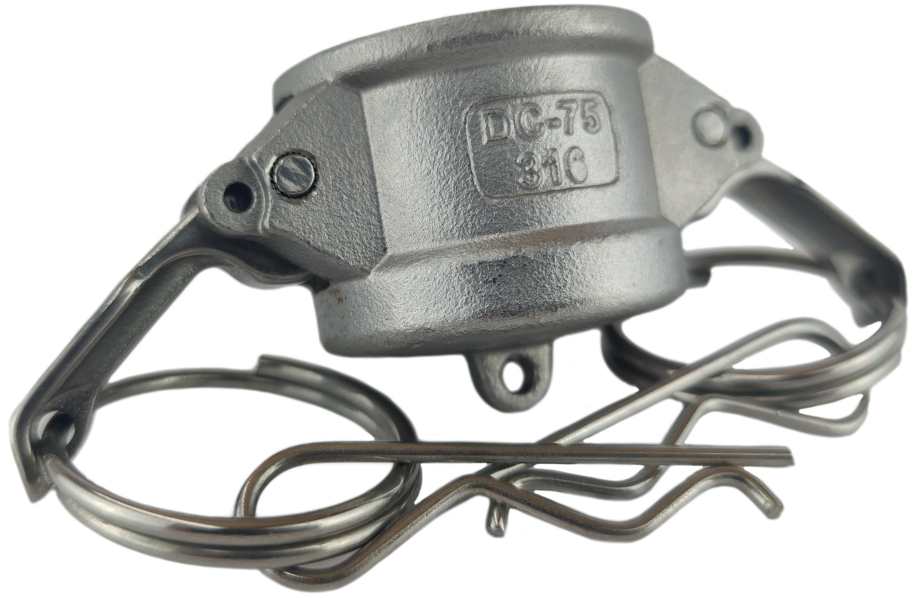 Муфта camlock тип DС для штуцеров ШРЗ нержавеющая сталь DC-075 3/4" (50262012)