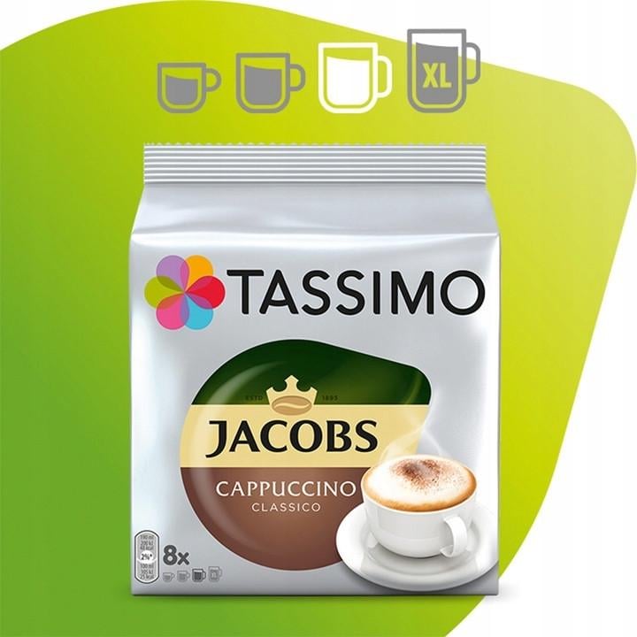 Набір кави в капсулах Tassimo Jacobs Cappuccino Classico 48 капсул - фото 4 Набір кави в капсулах Tassimo Jacobs Cappuccino Classico 48 капсул - фото 4