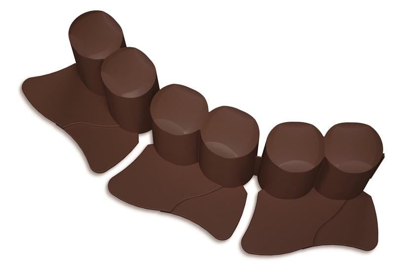 Бордюр садовый Prosperplast PALISADA 3,02 м Коричневый (5905197140124)