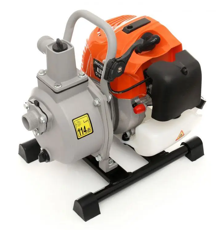 Мотопомпа бензинова водяна Kraft&Dele KD5060 2 к.с. 300 л/хв