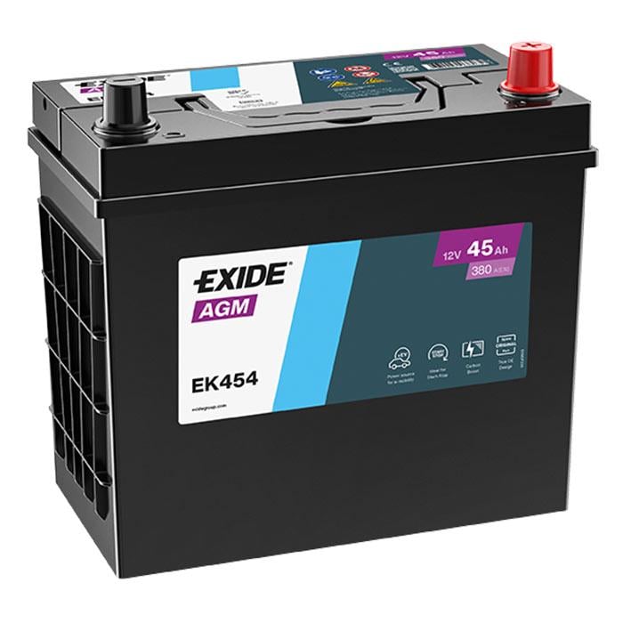 Аккумулятор автомобильный EXIDE START-STOP AGM 6СТ-45Ah ASIA АзЕ 380А EN/EK454 (26891808)