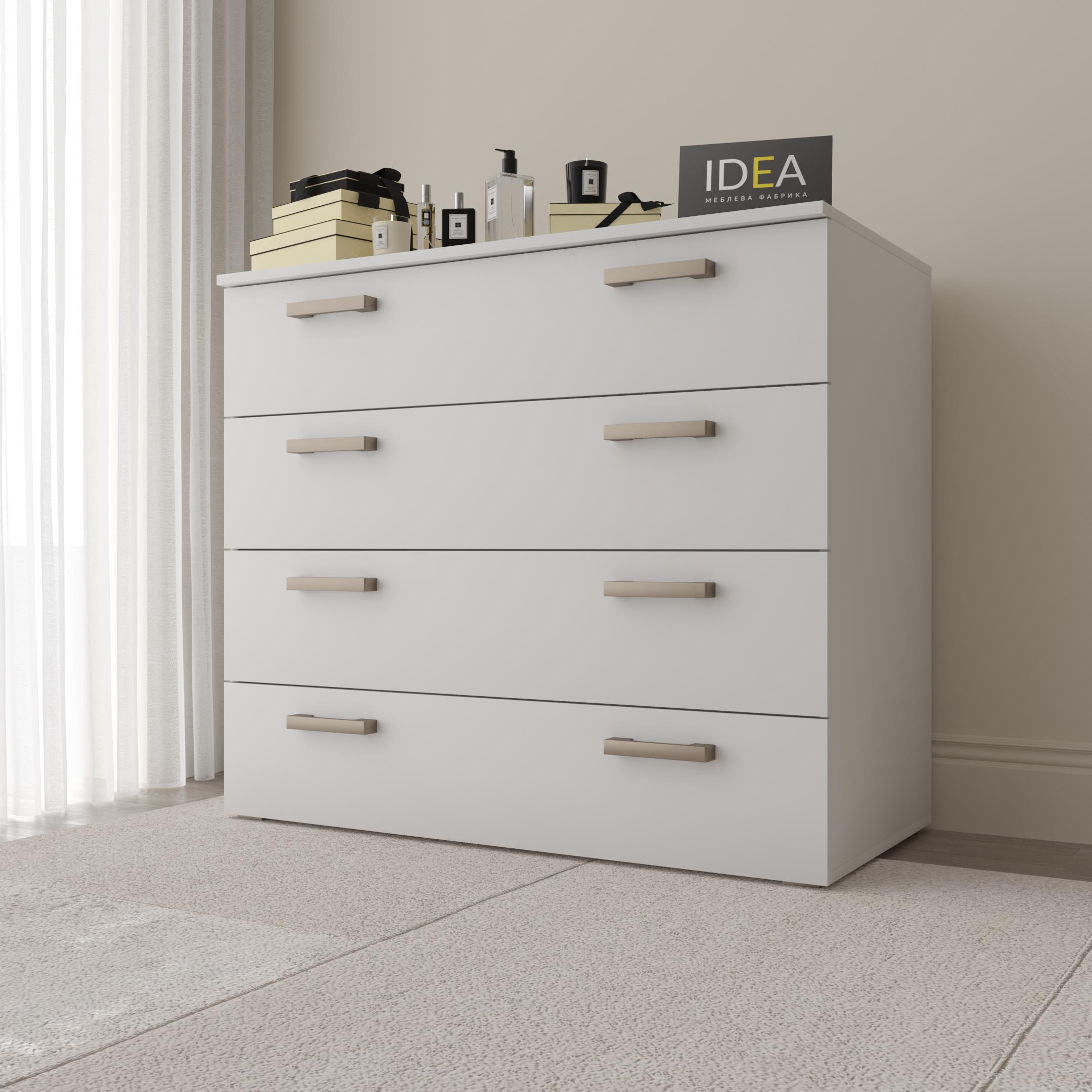 Комод Idea ТКБ-361.4 на 4 шухляди Білий (26718260)