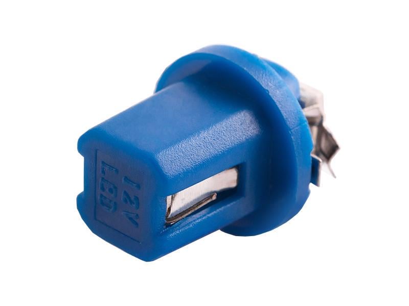 Автомобільна лампа світлодіодна LEDUA T5-B8.5-1 SMD-5050 24V Синій (1486) - фото 3 Автомобільна лампа світлодіодна LEDUA T5-B8.5-1 SMD-5050 24V Синій (1486) - фото 3