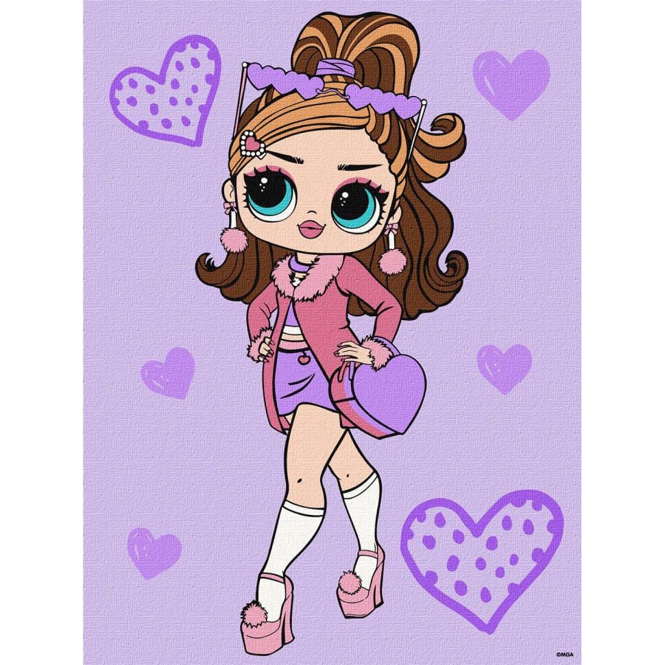 Картина по номерам KHO6284 LOL Surprise! Tweens Fancy Gurl 30х40 см (2990411126)
