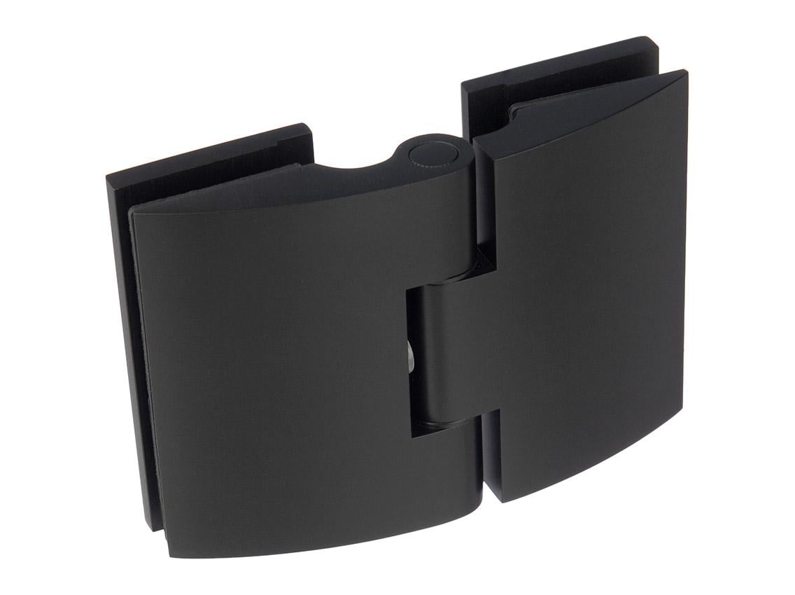 Петля Giff Glass Premio FERRARA скло-скло Чорний матовий (25229095)