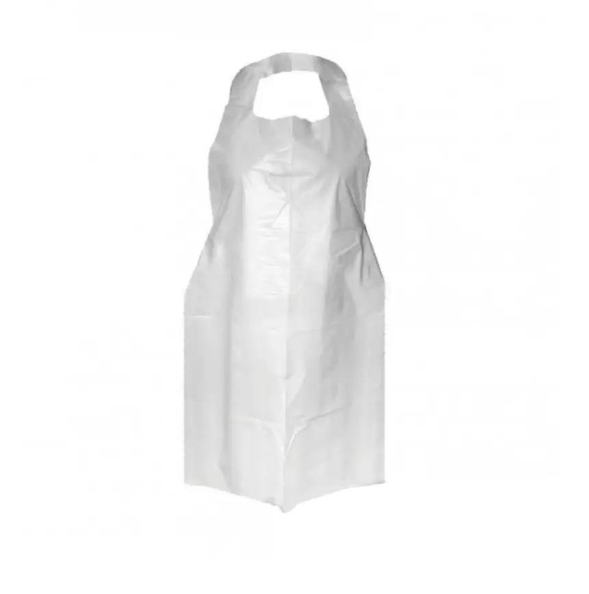 Фартух одноразовий Standart поліетиленовий 12 мк 70x110 см 100 шт. Білий (1041002)