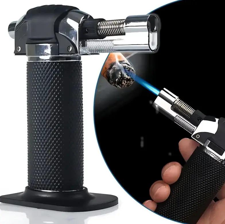 Зажигалка газовая ветрозащитная 9960 для кухни и барбекю до 1300°C Black (25173356) - фото 7 Зажигалка газовая ветрозащитная 9960 для кухни и барбекю до 1300°C Black (25173356) - фото 7