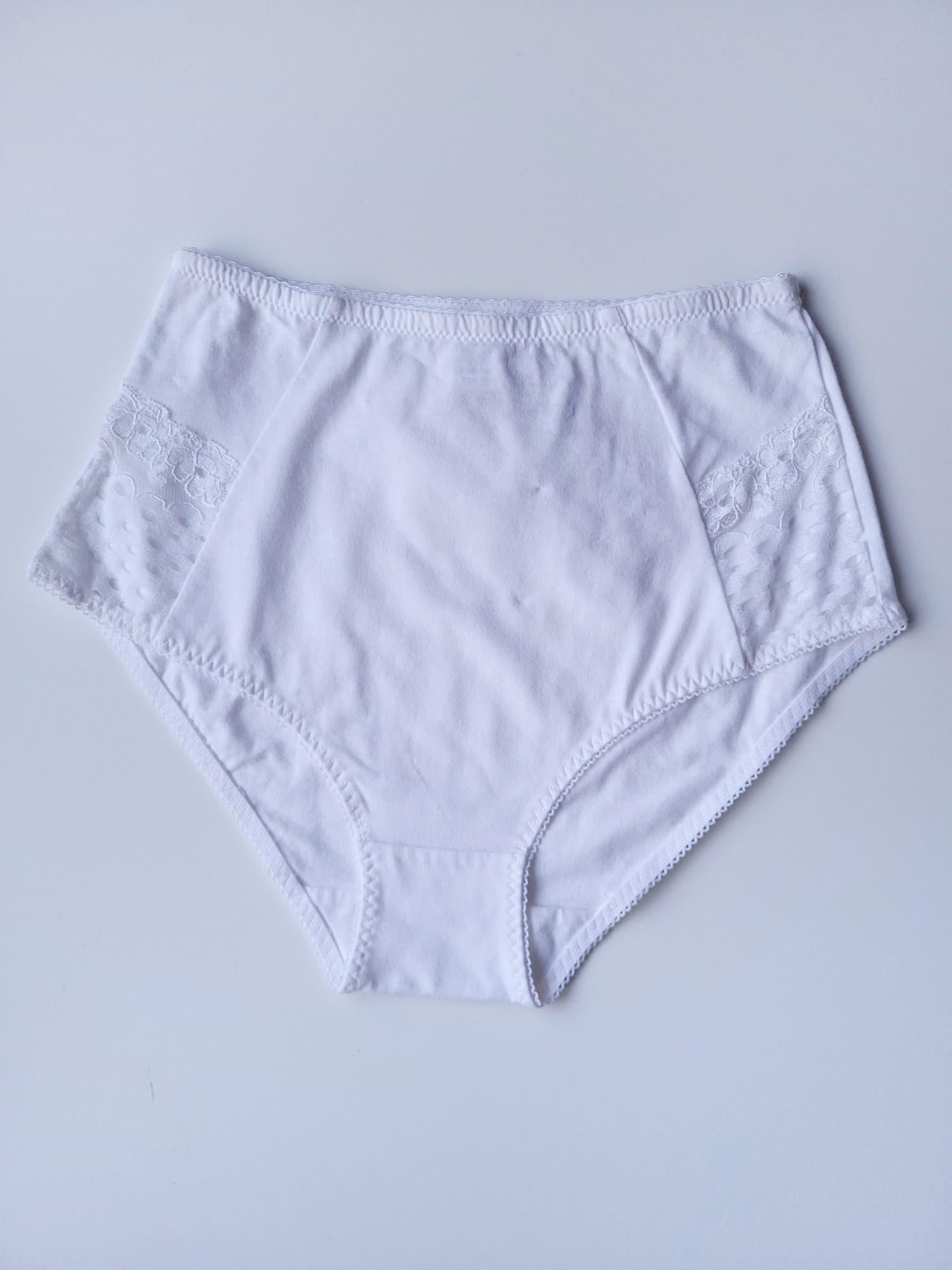 Трусики высокие Калина 6112-16 S Белый (А-1362/42)