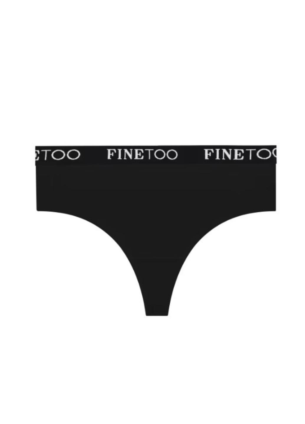 Трусики стринги женские хлопковые Good Shape M Черный (1990-44-02) - фото 9