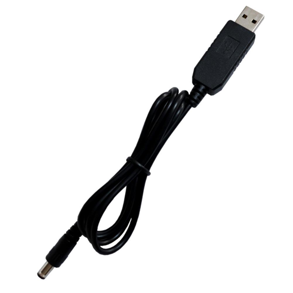 Кабель живлення USB 2,0-DC 5,5x2,5 мм 0,9 м 6В Чорний - фото 8