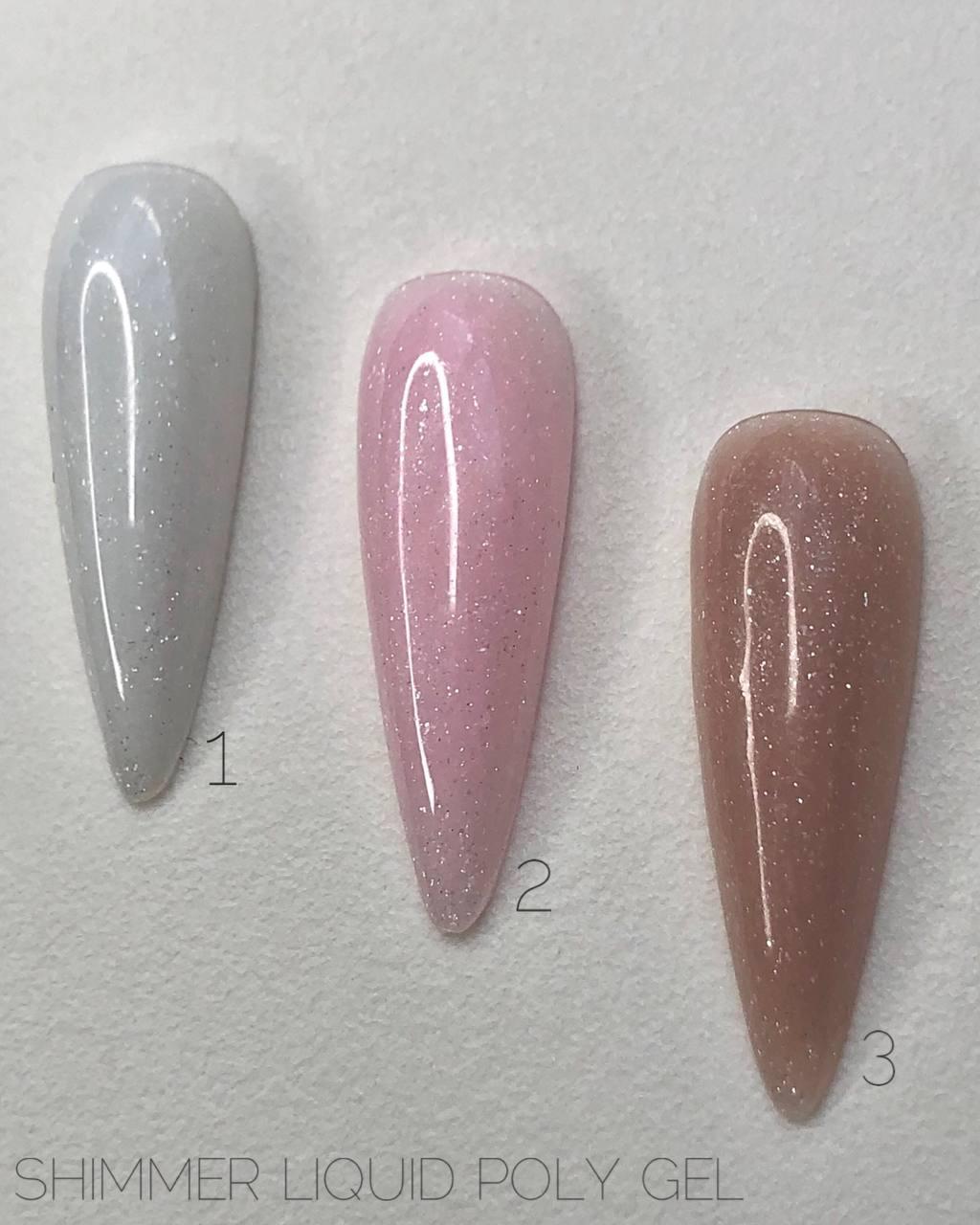 Полігель рідкий Crooz Shimmer Liquid Polygel №03 30 мл - фото 4 Полігель рідкий Crooz Shimmer Liquid Polygel №03 30 мл - фото 4