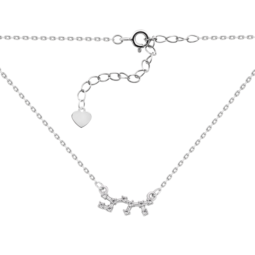 Колье серебряное Стрелец