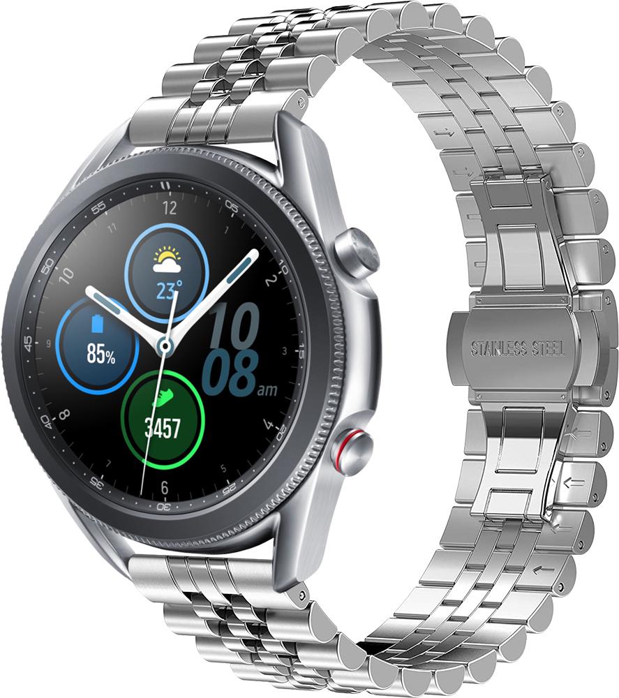 Браслет металлический Stech для Galaxy Watch 3 41 мм Silver (26903-59)