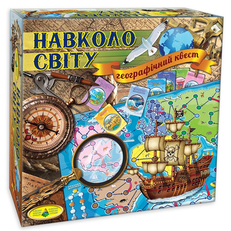 Настільна гра Енергія Навколо світу 82258 географічний квест (RLT12987)