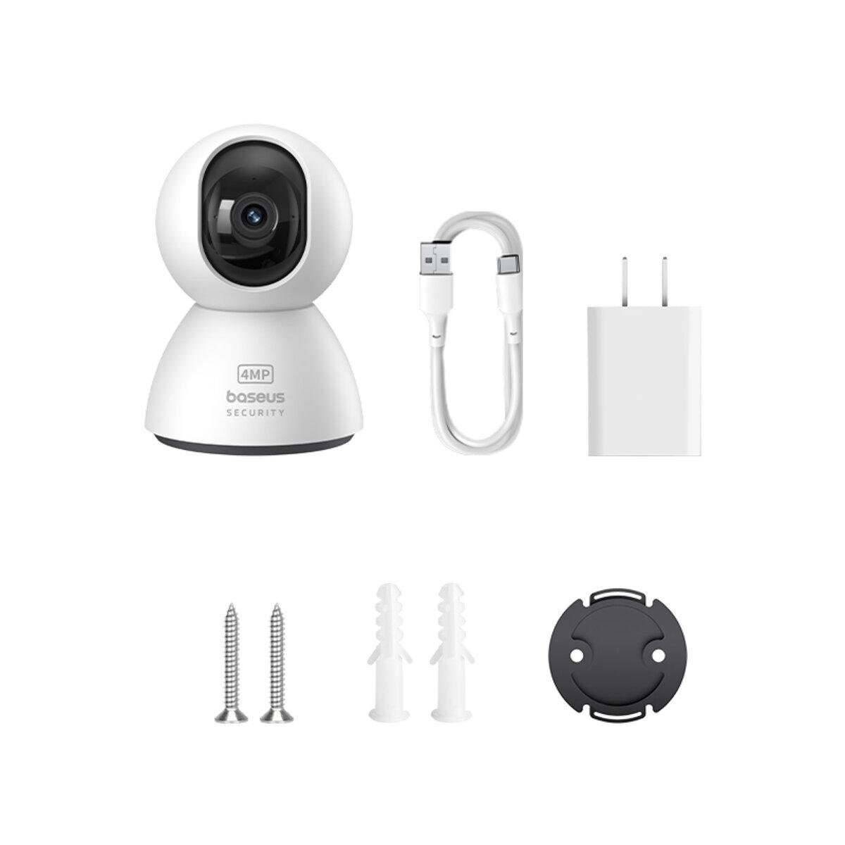 Камера IP відеоспостереження Baseus Security P1 Indoor Camera 3K 2560х1440 EU White (S0TV012132) - фото 6 Камера IP відеоспостереження Baseus Security P1 Indoor Camera 3K 2560х1440 EU White (S0TV012132) - фото 6