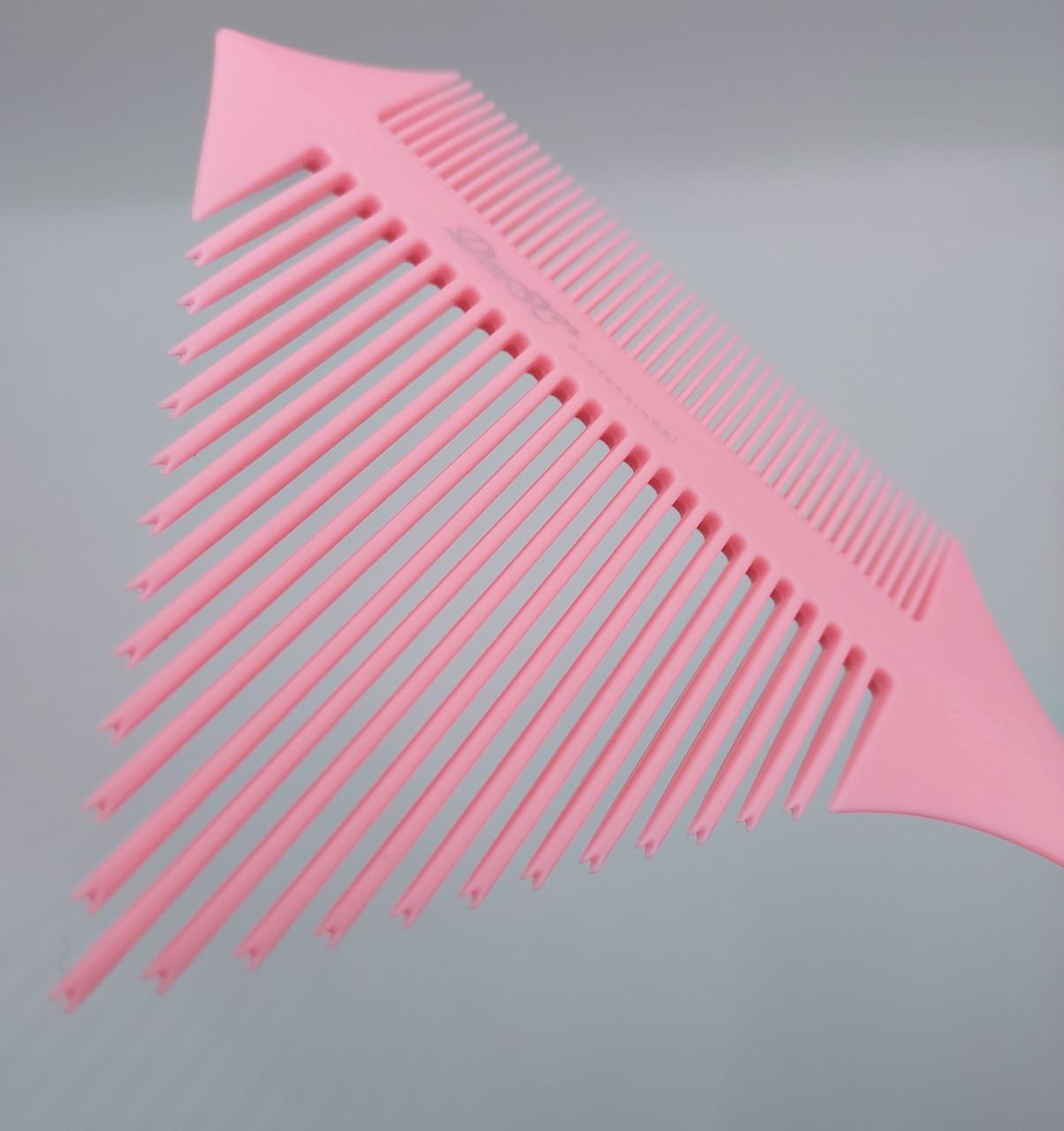 Расческа для балаяжа ДенІС professional Розовый (1670113141) - фото 4