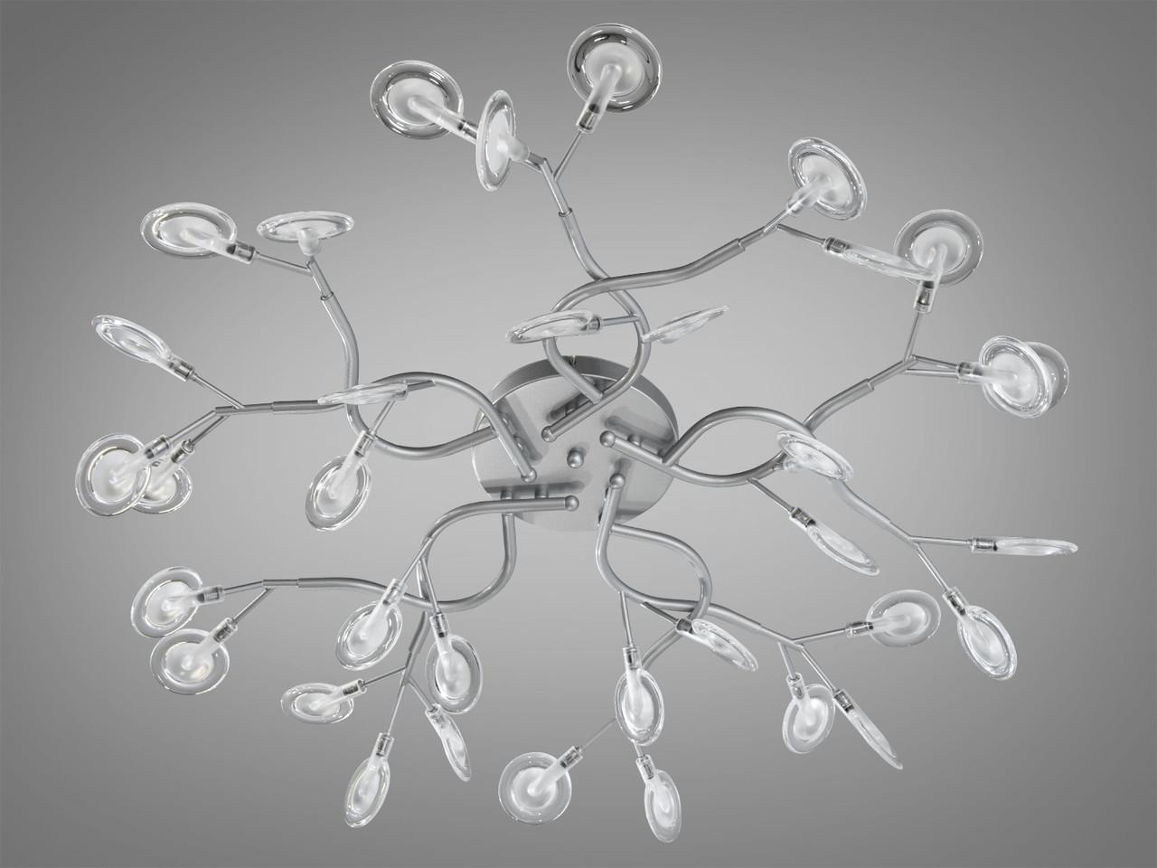 Люстра Світлячок X890-35C SL 35 ламп Хром Сатин (31424427)