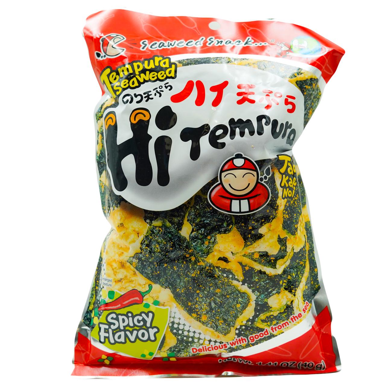 Нори-снек в острой темпуре TAOKAENOI 40 г (000009543)