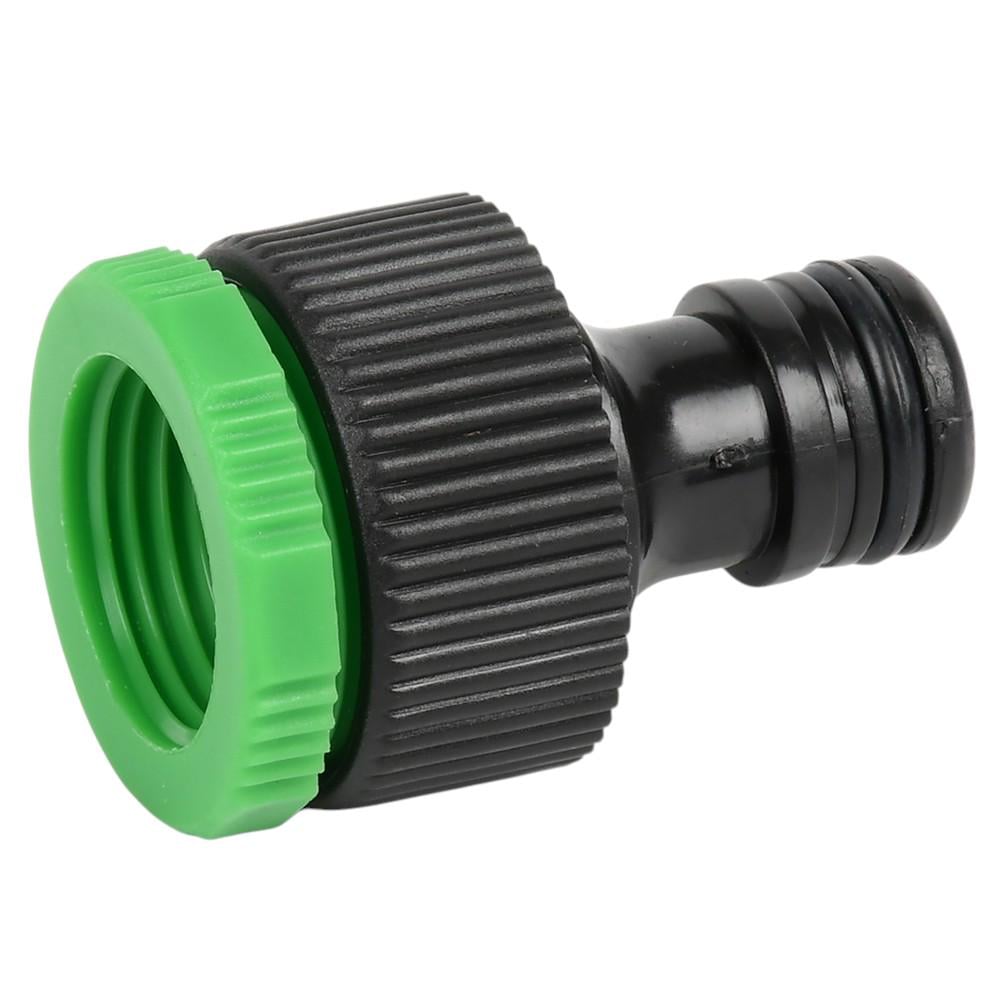 Адаптер для шланга Stenson R41973 1/2"-3/4" 4,5 см PP Черный с зеленым (35575555)