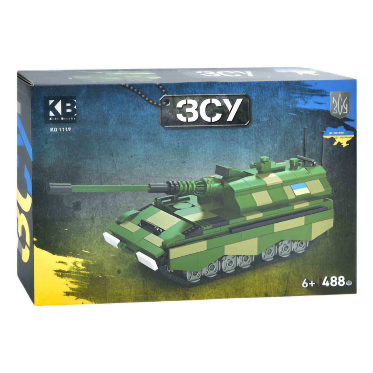 Конструктор KB 1119 Військовий танк 488 дет. (30484893) - фото 2