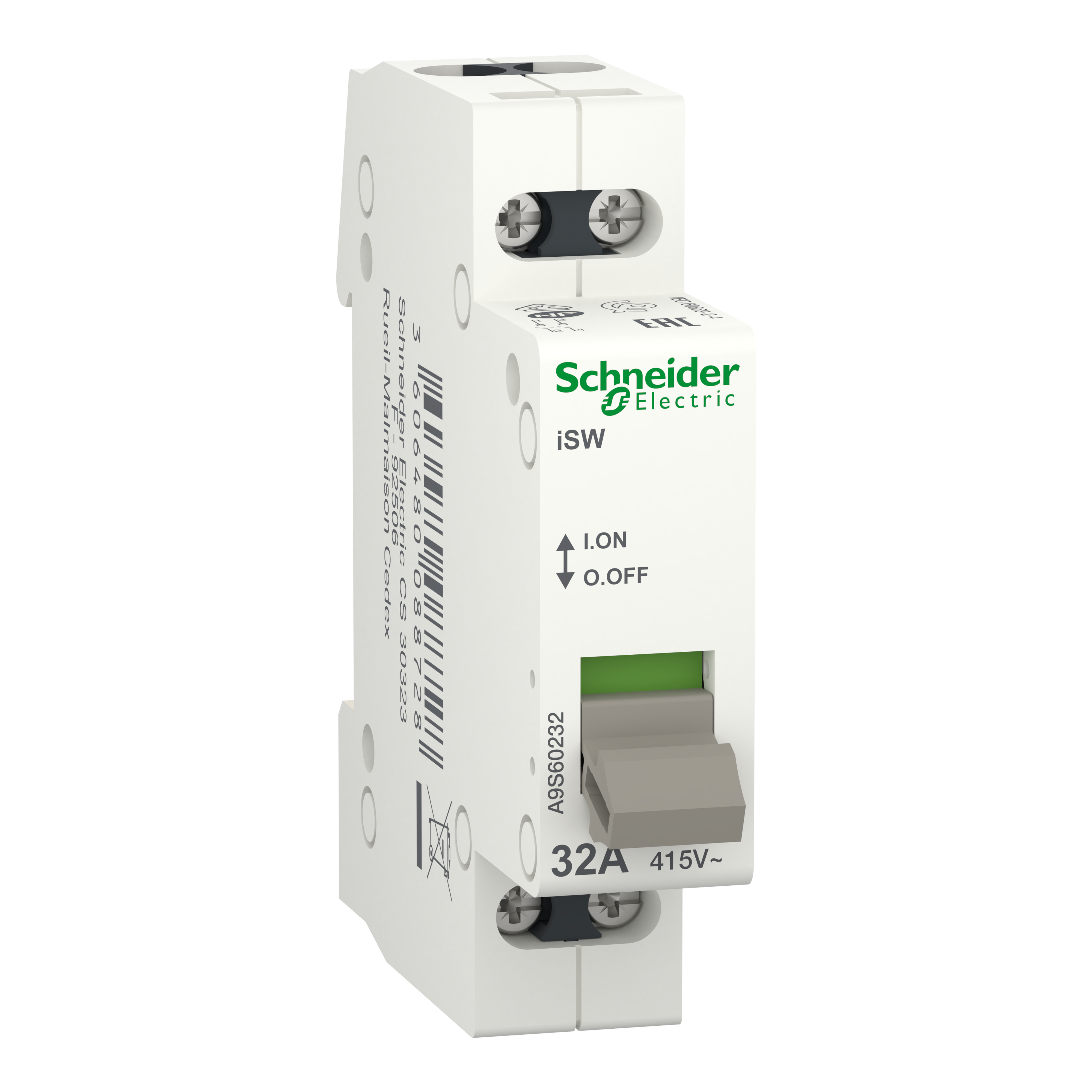 Выключатель нагрузки Schneider Electric Acti9 iSW 2P 32A (A9S60232)