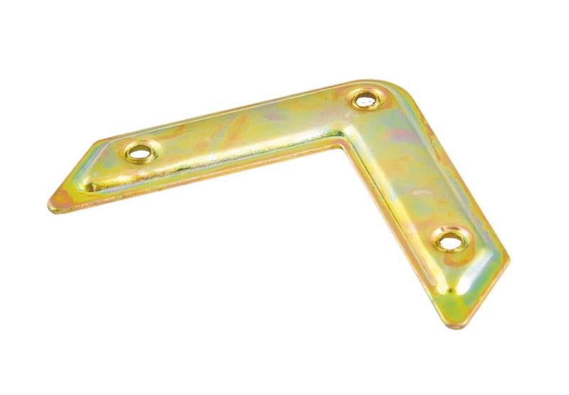 Куточок плоский Господар оцинкований 50х50х12 мм (92-0781) Куточок плоский Господар оцинкований 50х50х12 мм (92-0781)