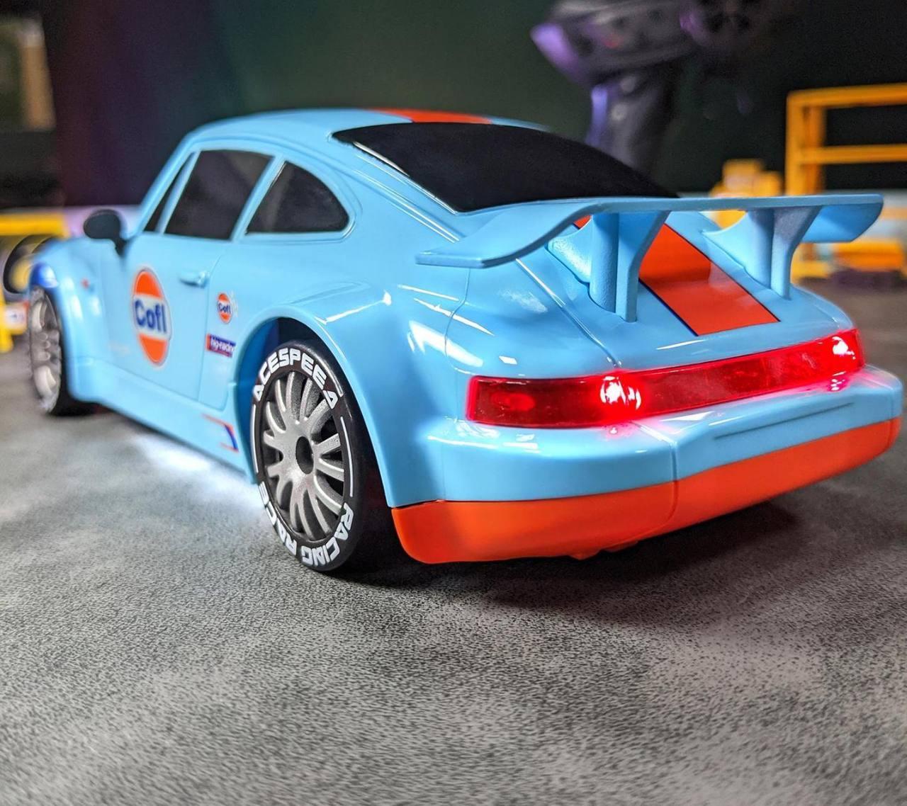 Машинка для дрифта на радиоуправлении полноприводная Fayee 1:20 со светодиодной подсветкой Blue (n6h-02e-39z) - фото 2 Машинка для дрифта на радиоуправлении полноприводная Fayee 1:20 со светодиодной подсветкой Blue (n6h-02e-39z) - фото 2