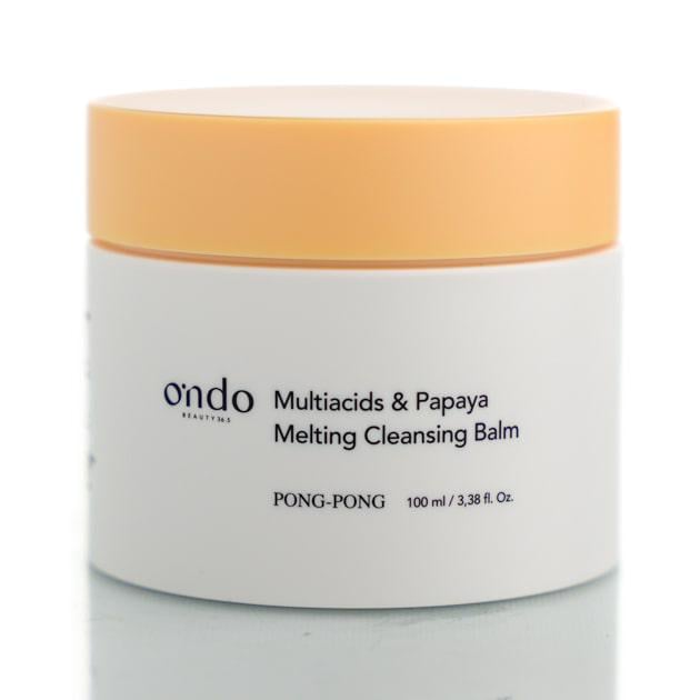 Бальзам для зняття макіяжу з мультикислотами та папаєю Ondo Beauty 36.5 Multi Acids & Papaya Melting Cleansing Balm 100 мл