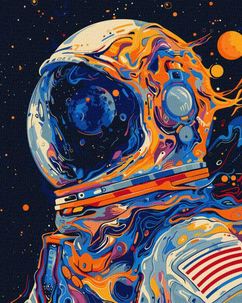 Картина по номерам Ideyka Взгляд в вечность 40x50 см (Id-KHO5133)