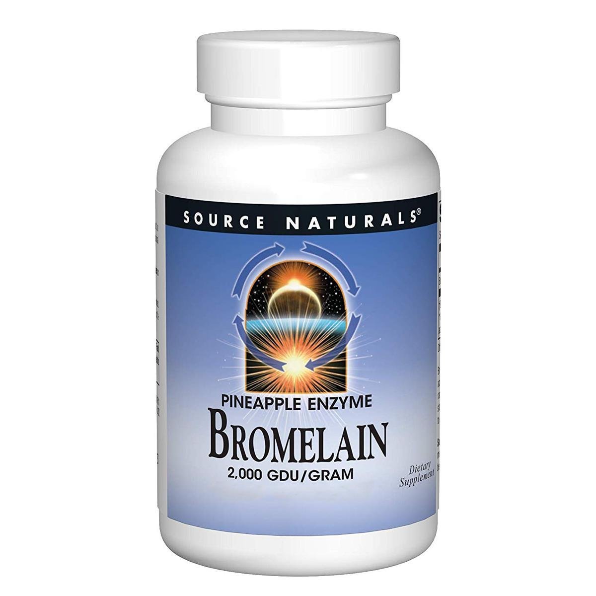 Бромелайн Source Naturals 60 таблеток 500 мг (4536)